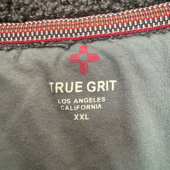 True Grit 1/4 zip pullover sweatshirt‎ men’s XXL - Picture 3 of 7